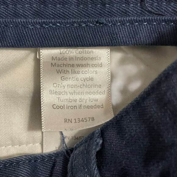 Vineyard Vines Mens Shorts Size 30 Club Short Navy Blue Cotton Mid Rise Zip Fly - Picture 6 of 12